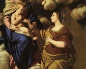 乔瓦尼 巴蒂斯塔 萨尔维 达 萨索费拉托 : The Mystic Marriage Of St Catherine